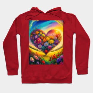 the heart of the summer meadow Hoodie